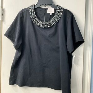 Cinq a Sept Chunky Necklace Tee